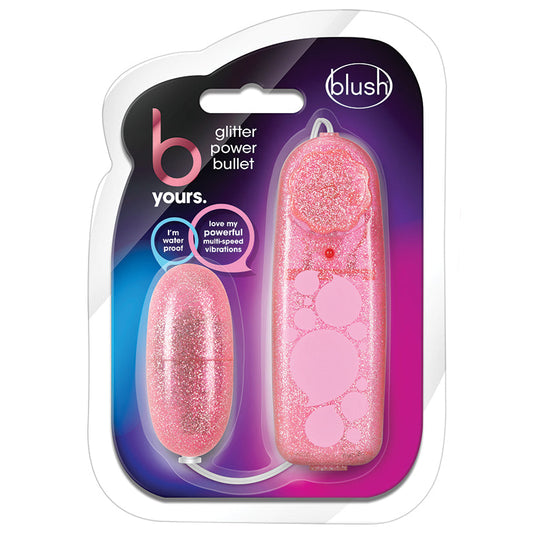 B Yours Glitter Power Bullet-Pink