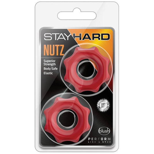 Stay Hard Nutz-Red