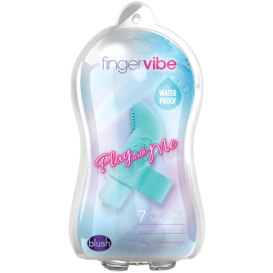 Play With Me Finger Vibe-Blue