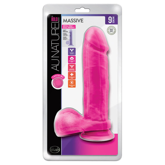 Au Naturel Bold Massive-Pink 9"