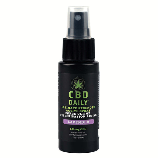 CBD Daily Ultimate Strength Spray-Lavender 2oz