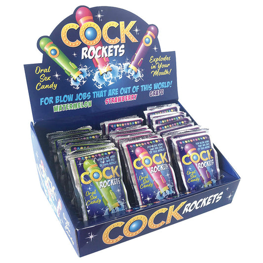 Cock Rockets Display of 36