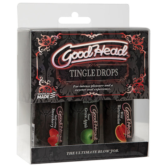 GoodHead Tingle Drops 3 Pack 1oz