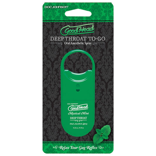 GoodHead Deep Throat Spray To Go-Mint .33oz