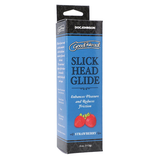 GoodHead Slick Head Glide-Strawberry 4oz