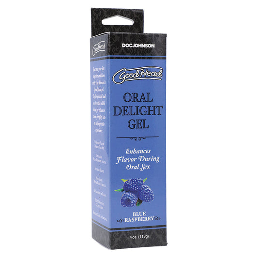 GoodHead Oral Delight Gel-Blue Raspberry 4oz