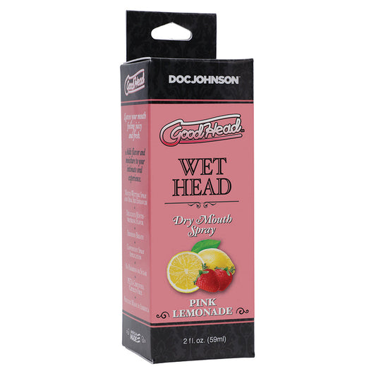 GoodHead Wet Head Dry Mouth Spray-Pink Lemonade 2oz