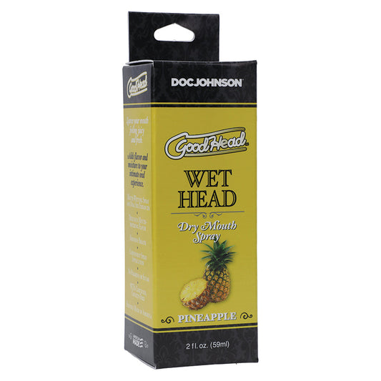 GoodHead Wet Head Dry Mouth Spray-Pineapple 2oz