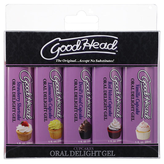 GoodHead Oral Delight Gel-Cupcakes 1oz 5PK