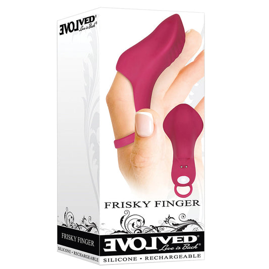 Evolved Frisky Finger-Burgundy