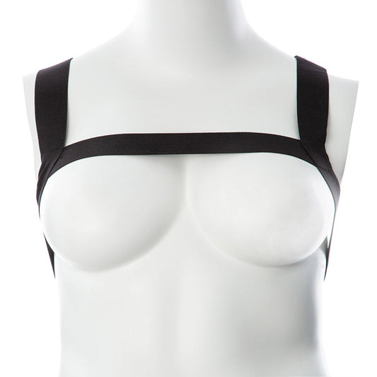 Gender Fluid Billie Harness Single Band-Black L-XXL