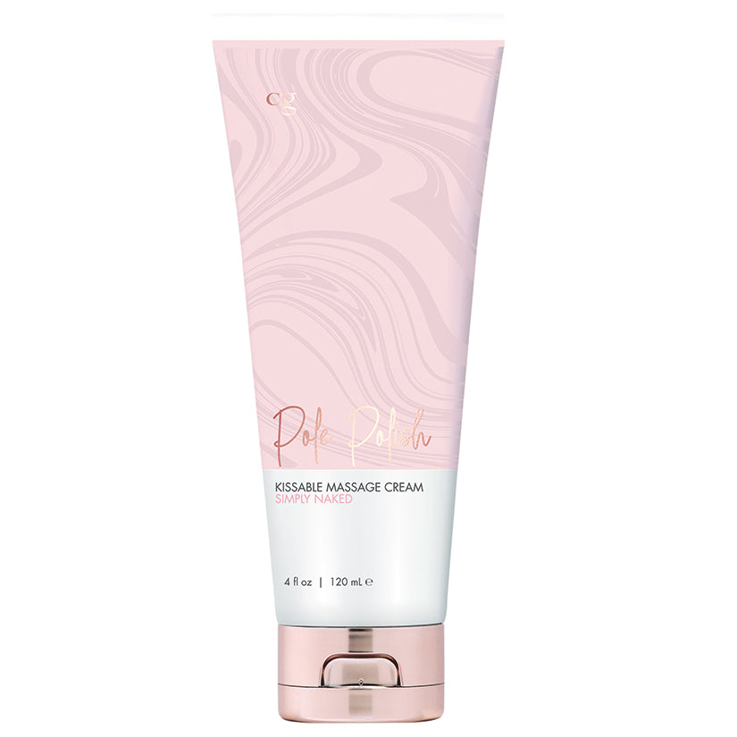 CG Pole Polish Kissable Massage Cream-Simply Naked 4oz