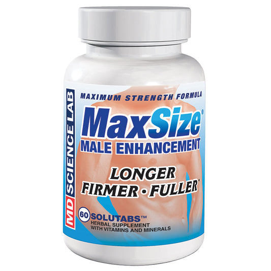 MAX Size Male Enhancement Formula-60 Count Bottle