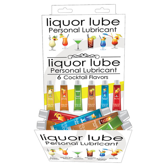 Liquor Lube 10ml Resealable Tubes-Asso...