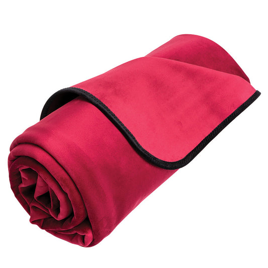 Liberator Fascinator Mini Throw-Merlot