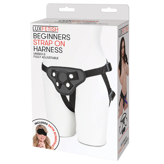 Lux Fetish Beginners Strap-on Harness-Black