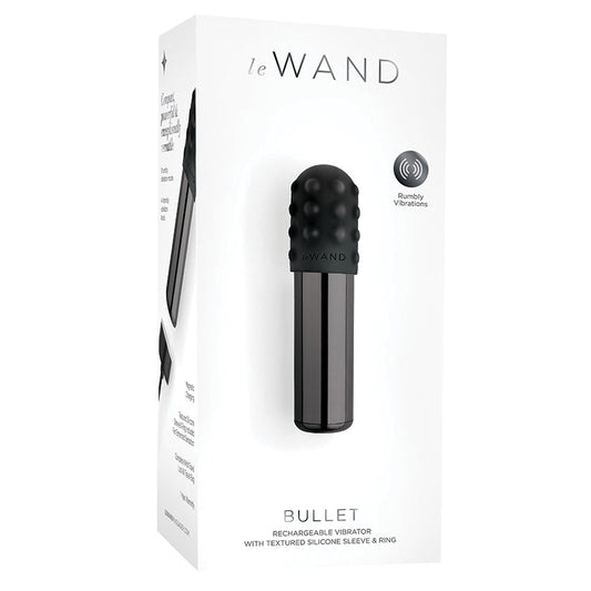 Le Wand Chrome Bullet-Black