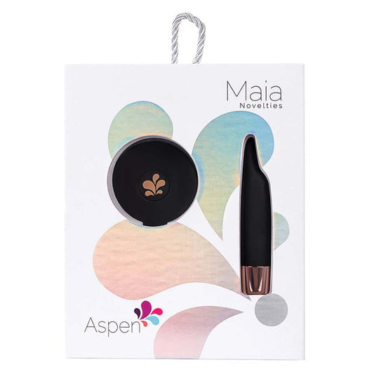 Maia Aspen Flickering Tip Vibe-Black