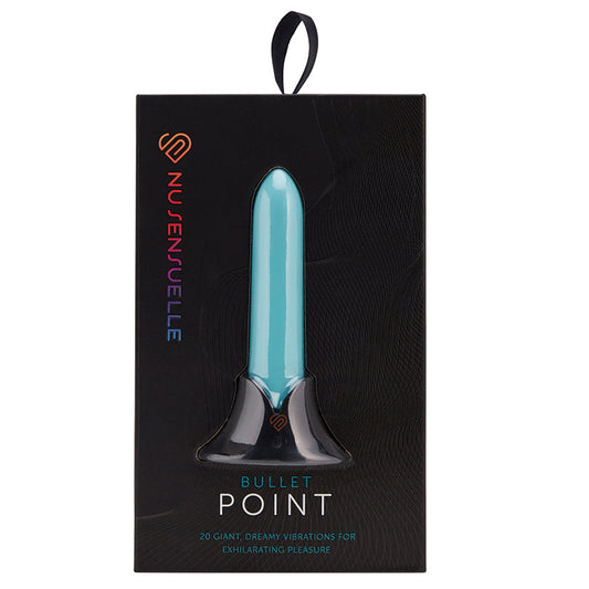 Sensuelle Point Rechargeable Bullet-Teal Blue