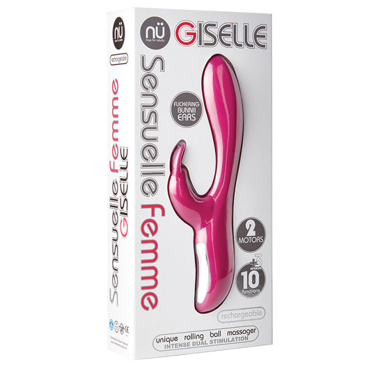 Sensuelle Giselle Rabbit- Magenta 11