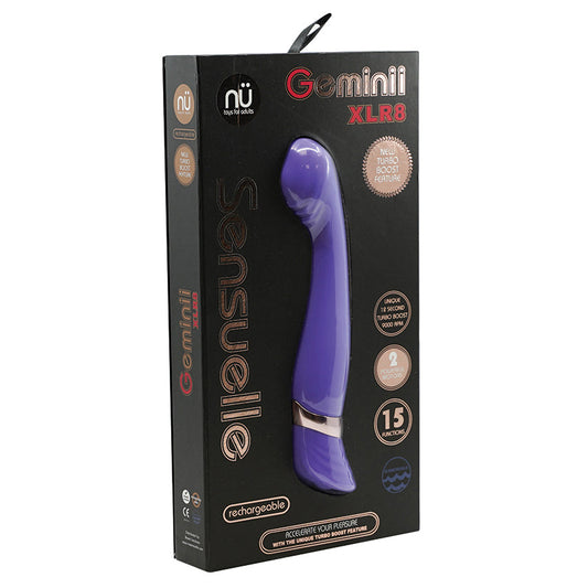 Sensuelle Geminii XLR8 Double Motor-Ultra Violet