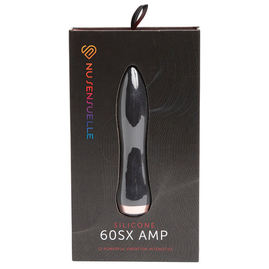 Sensuelle 60Sx Amp Silicone Bullet-Black