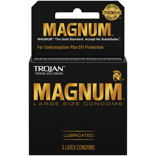 Trojan Magnum Condoms (3 Pack)