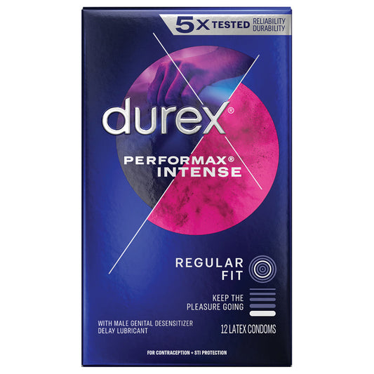 Durex Performax Intense Condom (12 Pack)