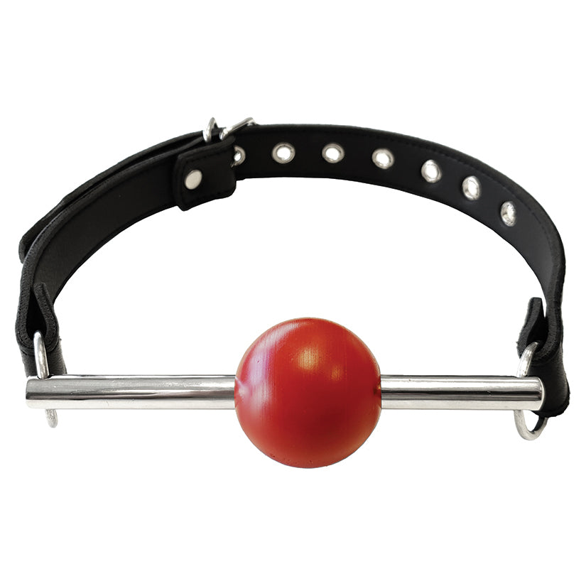 Leather Ball Gag with Removable Ball