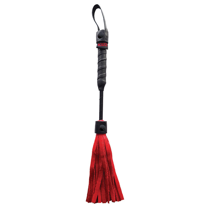Leather Mini Flogger-Red