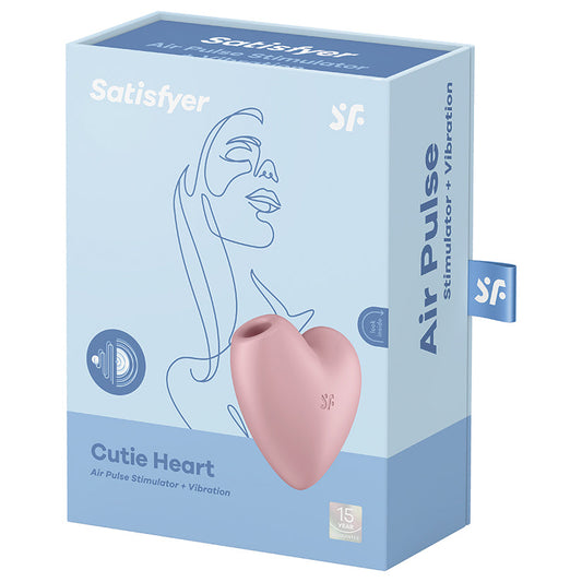 Satisfyer Cutie Heart-Light Red