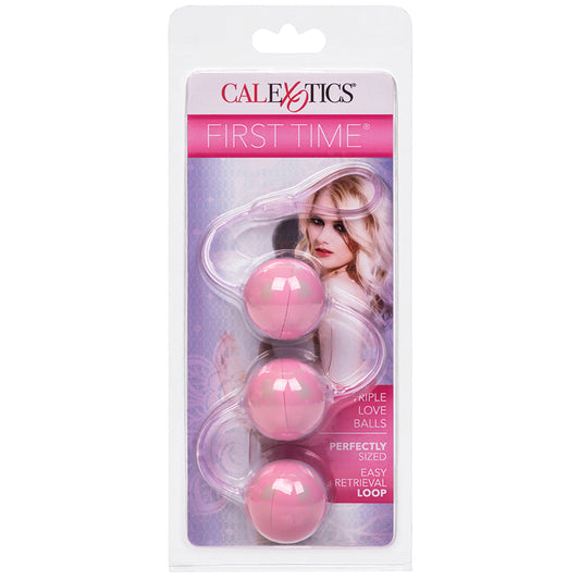 First Time Love Balls Triple Lover-Pink