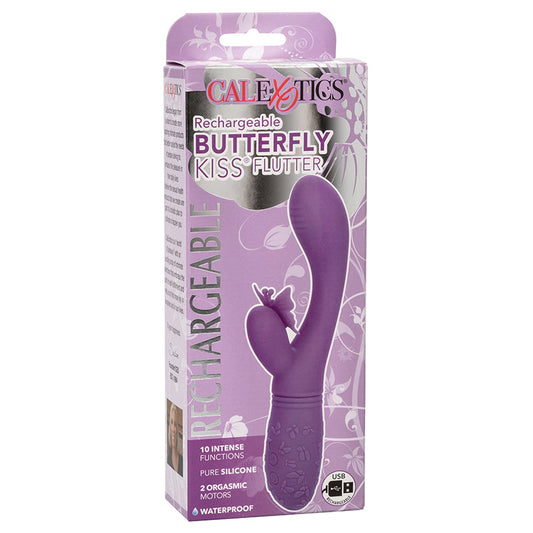 Rechargeable Butterfly Kiss Flutter-Purple