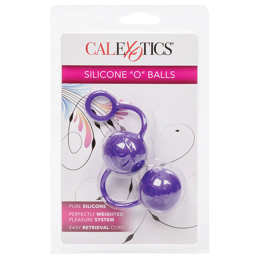 Silicone "O" Balls-Purple