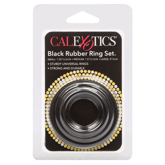 Rubber Rings-Black 3Pk