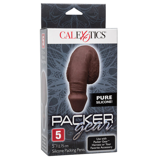 Packer Gear Silicone Packing Penis-Black 5