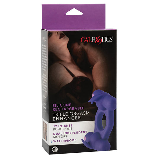 Silicone Rechargeable Triple Orgasm En...