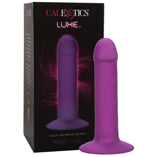 Luxe Touch-Sensitive Vibrator-Purple 6.5