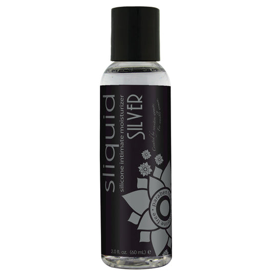 Sliquid Silver Enhanced Silicone Lube 2oz