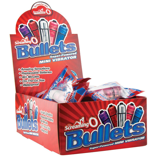 Screaming O Bullets Assorted Display of 20