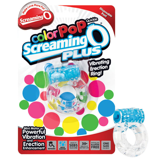 Screaming O ColorPoP Quickie Plus-Blue