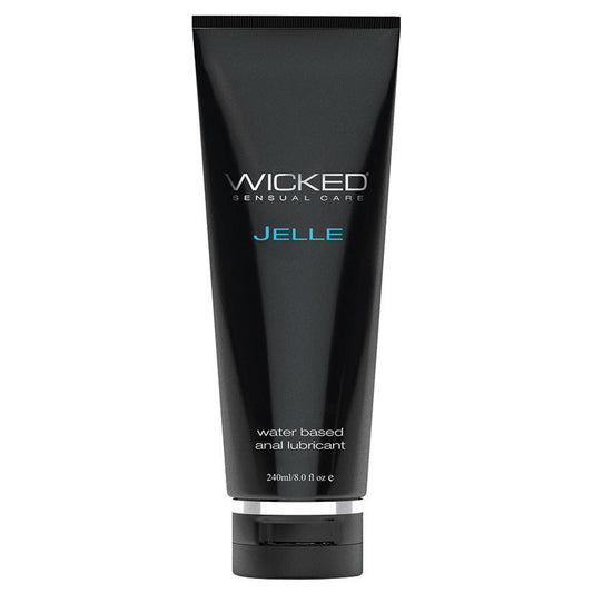 Wicked Jelle Waterbased Anal Gel 8oz