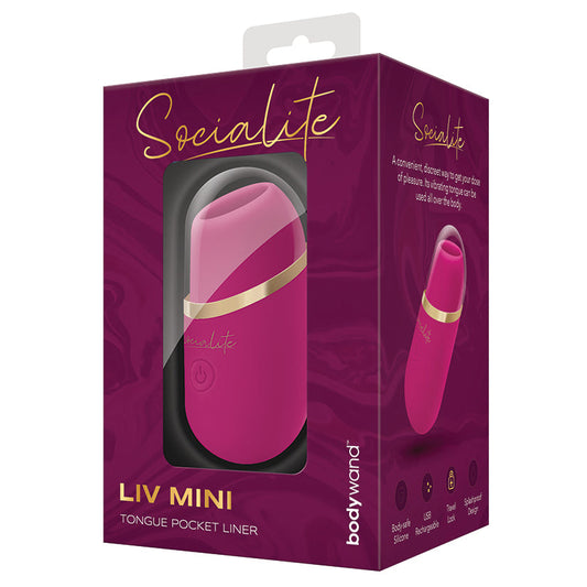 Bodywand Socialite Liv Mini Tongue Poc...