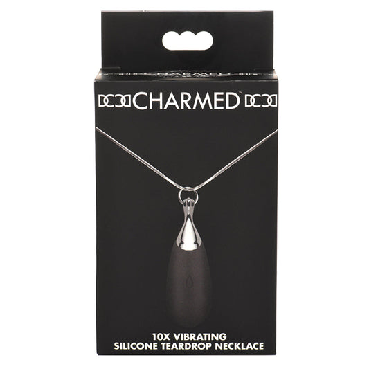 Charmed Vibrating Silicone Teardrop Ne...