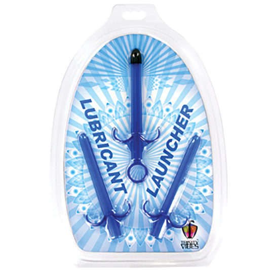 Trinity Vibes Lubricant Launcher 3 Piece Set-Blue